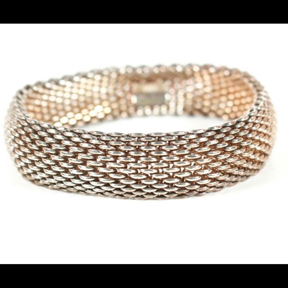 Tiffany & Company sterling Somerset bracelet - Picture 2 of 6